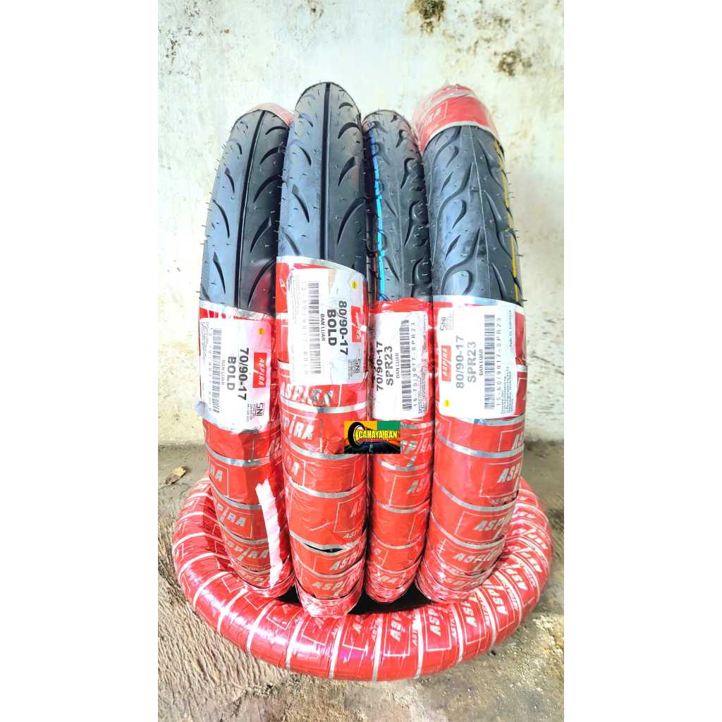 BAN ASPIRA 70/90-17 BAN 80/90-17 RING 17 ban luar 70/90-17 ban aspira 80/90-17 ban motor ring 17 ban