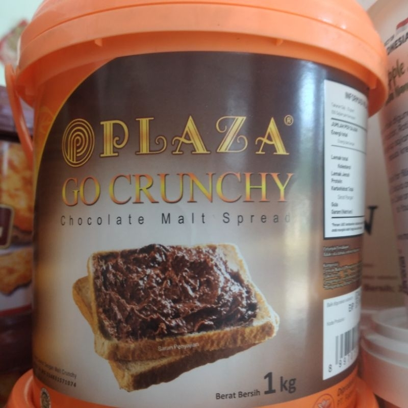 

PLAZA CHOCOLATE MALT SPREAD CRUNCHY PAIL 1 KG