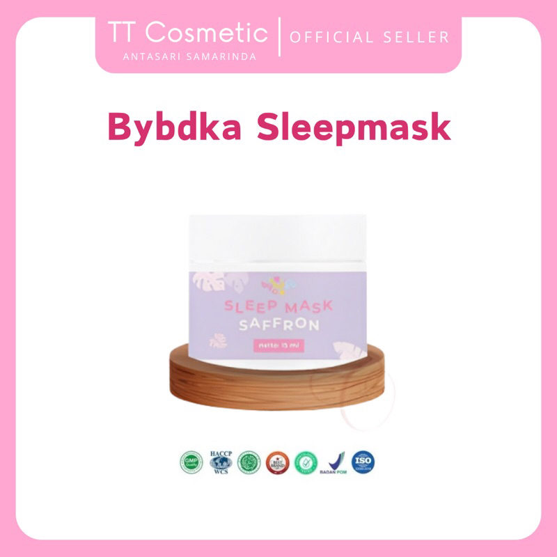 Bybdka Sleep Mask Saffron | Masker Tidur
