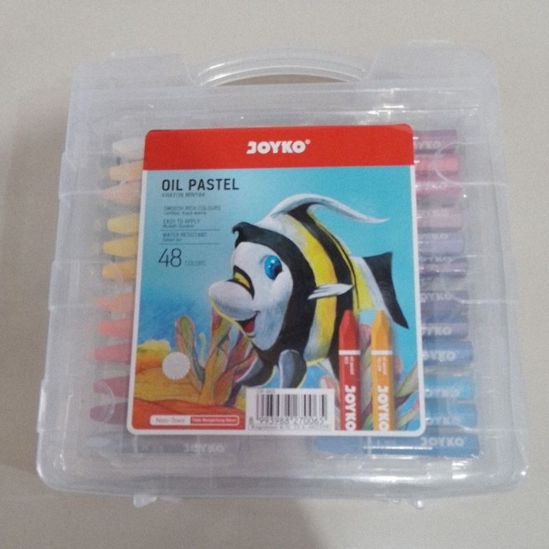 

Crayon Oil Pastel Joyko 48 Warna ( Set ) [ Original ]