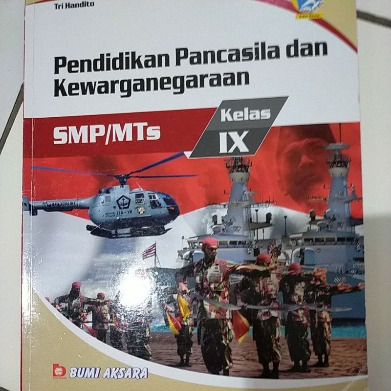 

Buku Pendidikan Pancasila Dan Kewarganegaraan kelas 9
