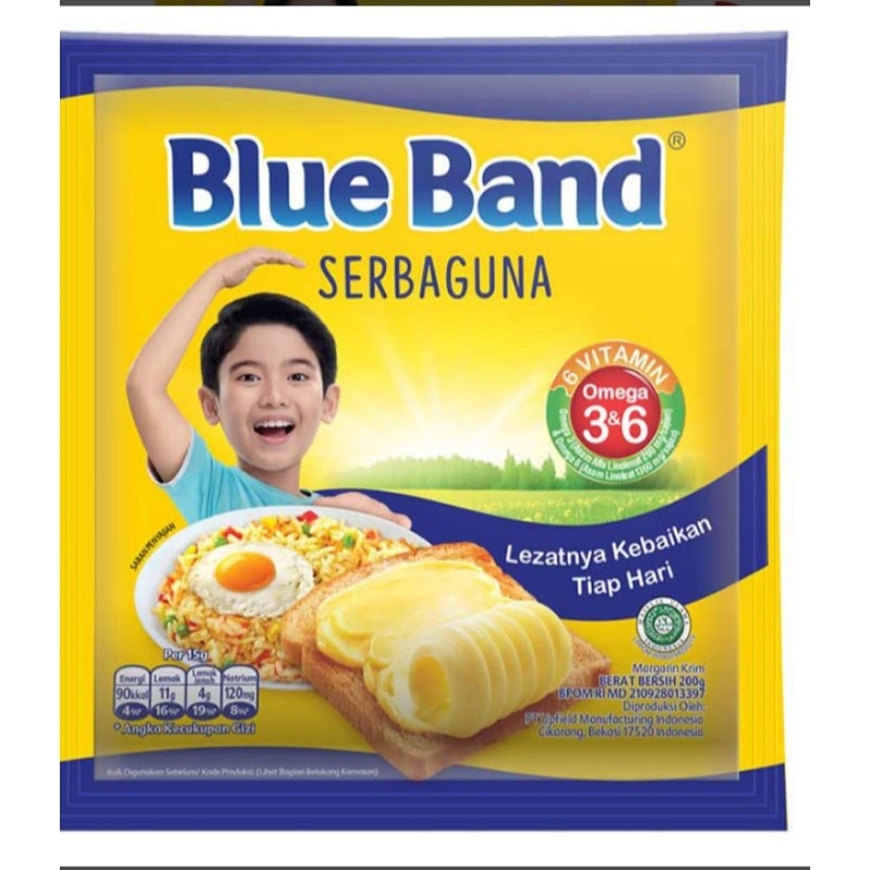 

Blue Band margarin Mentega Serbaguna 200 gram