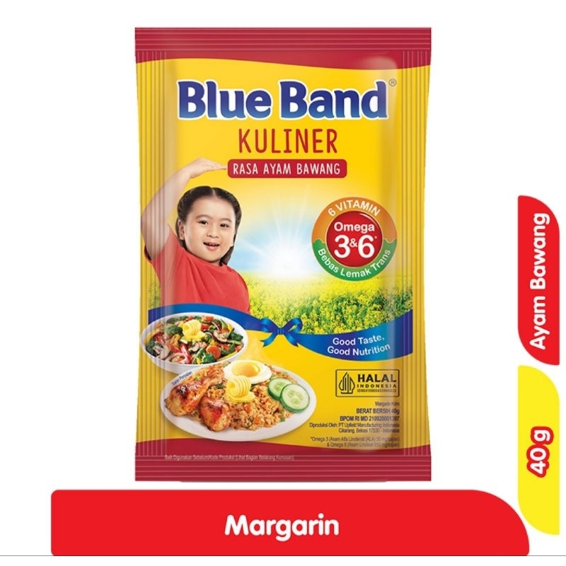 

Blue Band Kuliner Margarin Rasa Ayam Bawang 40 gram