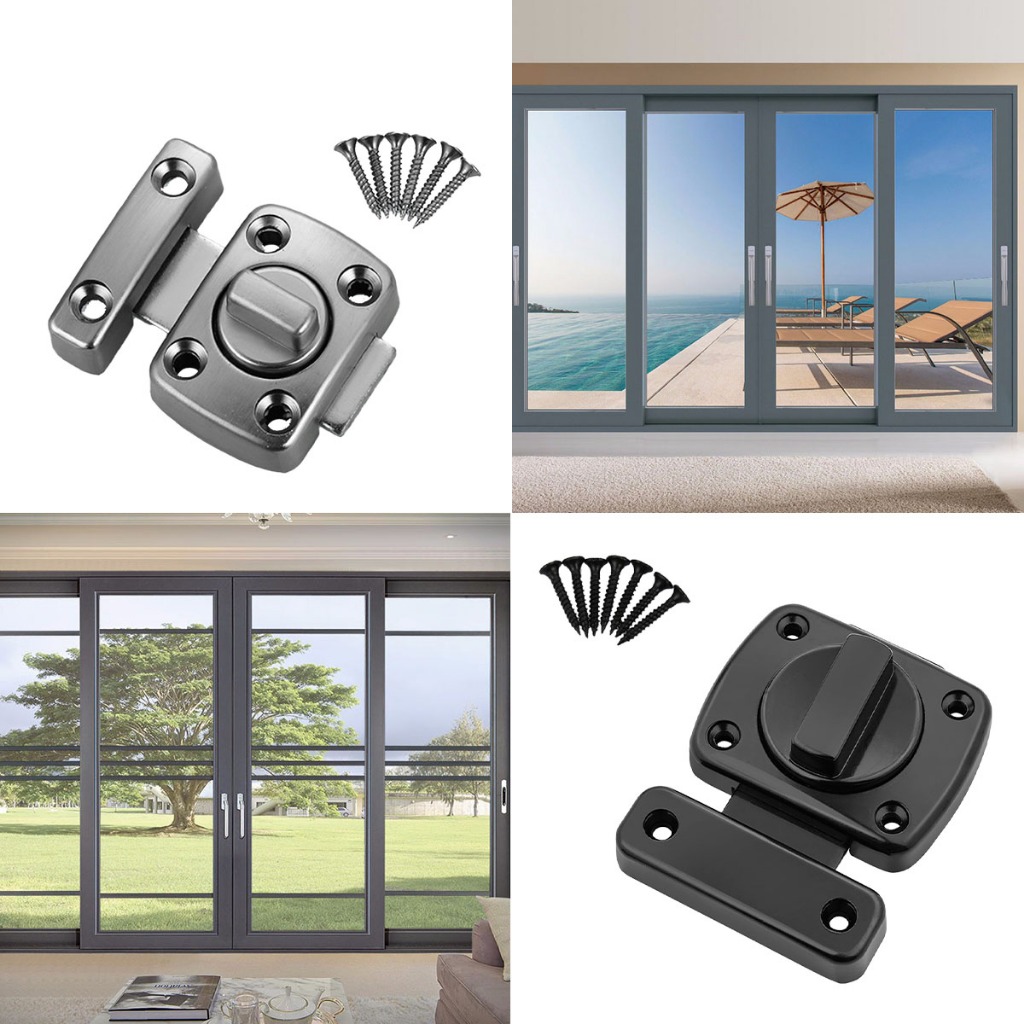 Kunci Slot Jendela Selot Pintu Rumah Slot Kunci Pintu Grendel Pintu Kamar Mandi Sliding Door Lock