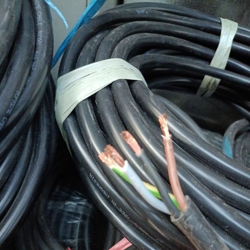 kabel 4x4mm serabut  (meteran)