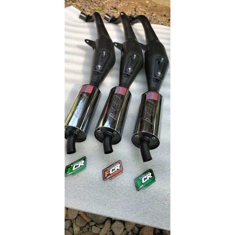 knalpot FCR standart racing fizr suara garing ngedot