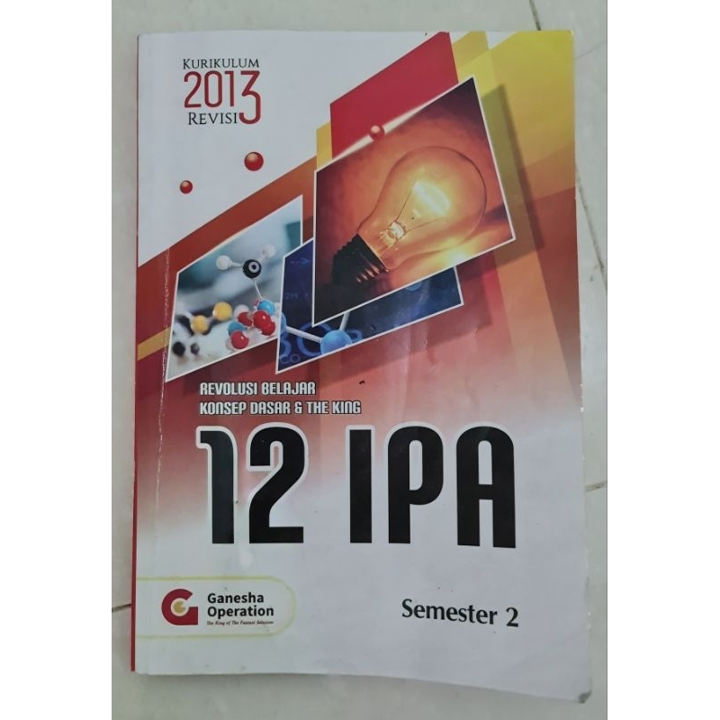 [PRELOVED] BUKU KODING SAINTEK + UTBK KELAS 12 SEMESTER 2 GANESHA OPERATION