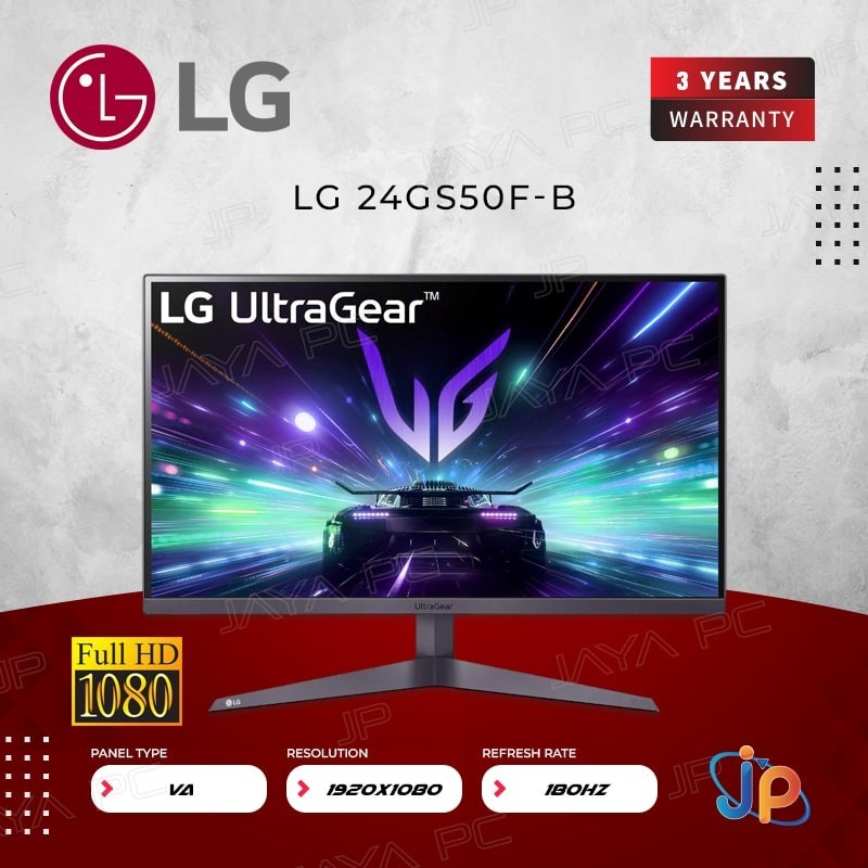 Monitor LG LED UltraGear 24GS50F-B - Full HD 24" Inch