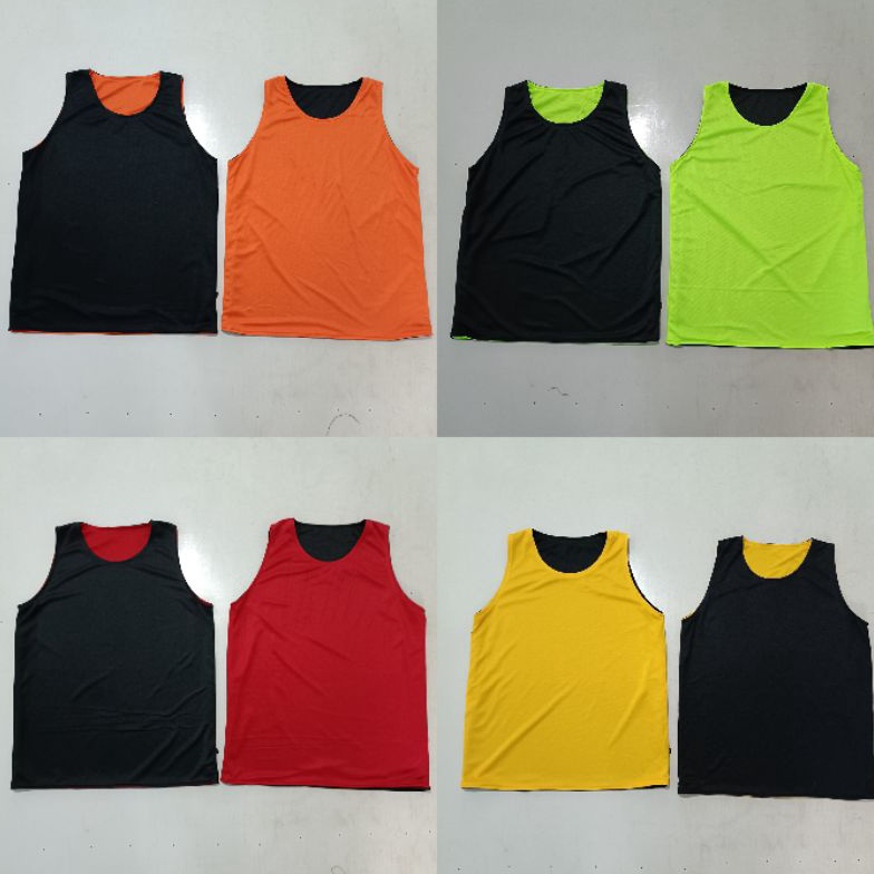 KODE Y9O JERSEY BASKET ATASAN POLOS ANAK  JERSEY BASKETBALL BOLAKBALIK