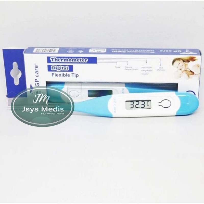 GP CARE THERMOMETER DIGITAL FLEXIBLE TIP