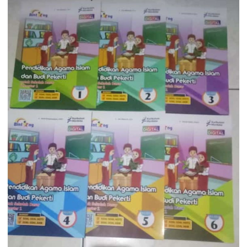 

Buku BINTANG PAI kelas 1-6 SD