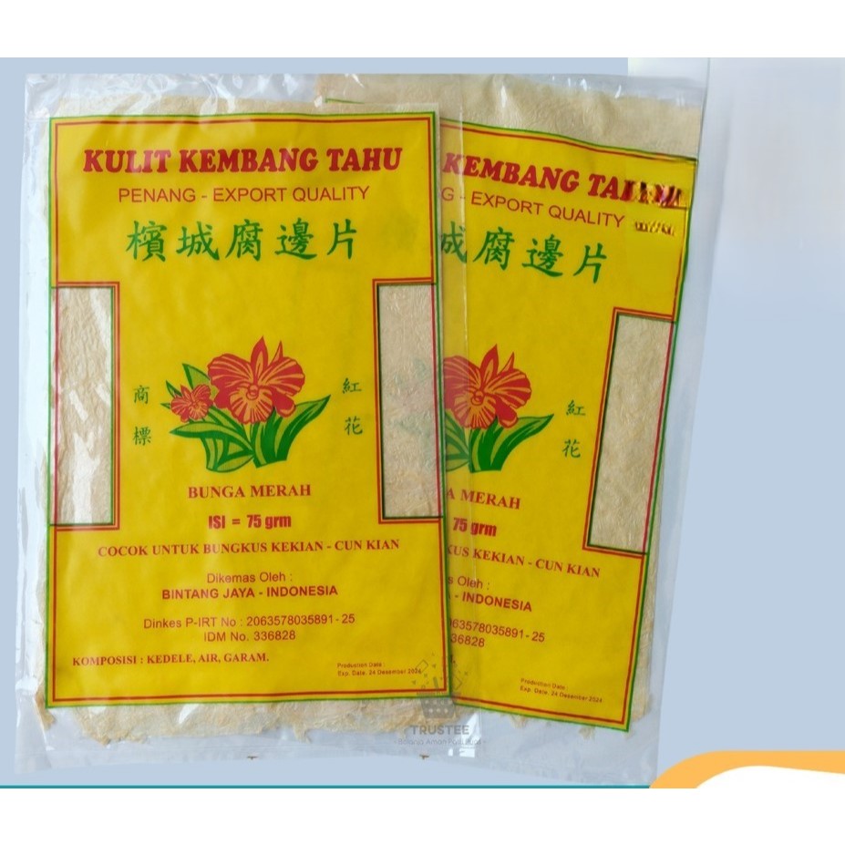 

Kulit Kembang Tahu Cap Bunga Merah