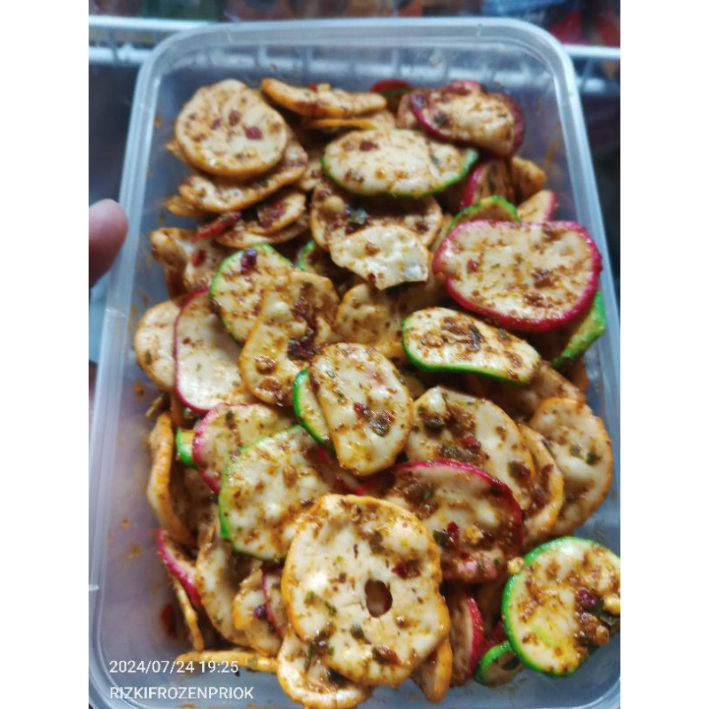 

KRUPUK SEBLAK PEDAS ASIN DAUN JERUK