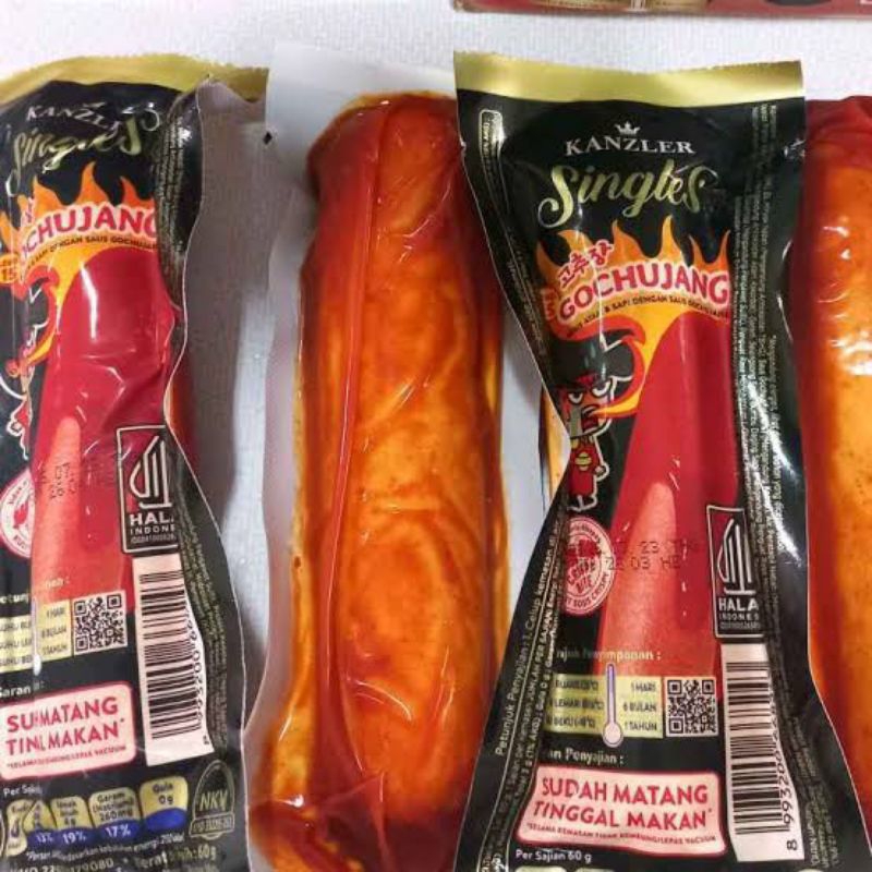 

Sosis Kanzler Singles Rasa Gochujang (1 box isi 12)