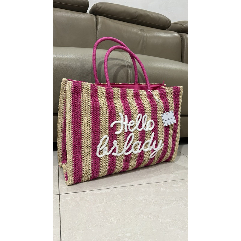 NEW WITH TAG READY STOCK hello BSLADY BS Lady tote bag