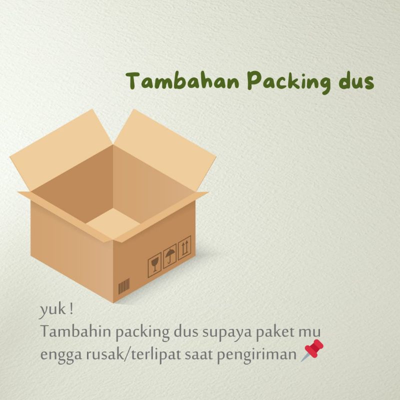 

Tambahan Packing Kardus