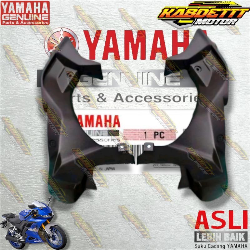 Panel Console cover dasbor kiri kanan R15 VVA V3 Asli Original Yamaha BK6-F837M-00 BK6-F837L-00
