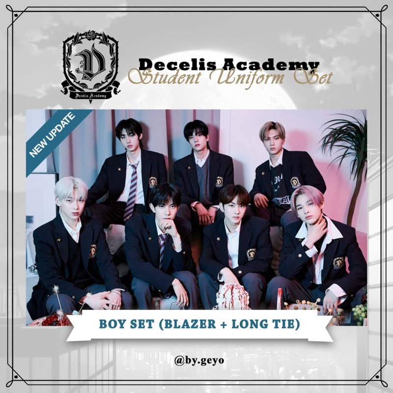 [READY STOCK] DECELIS ACADEMY UNIFORM BY.GEYO