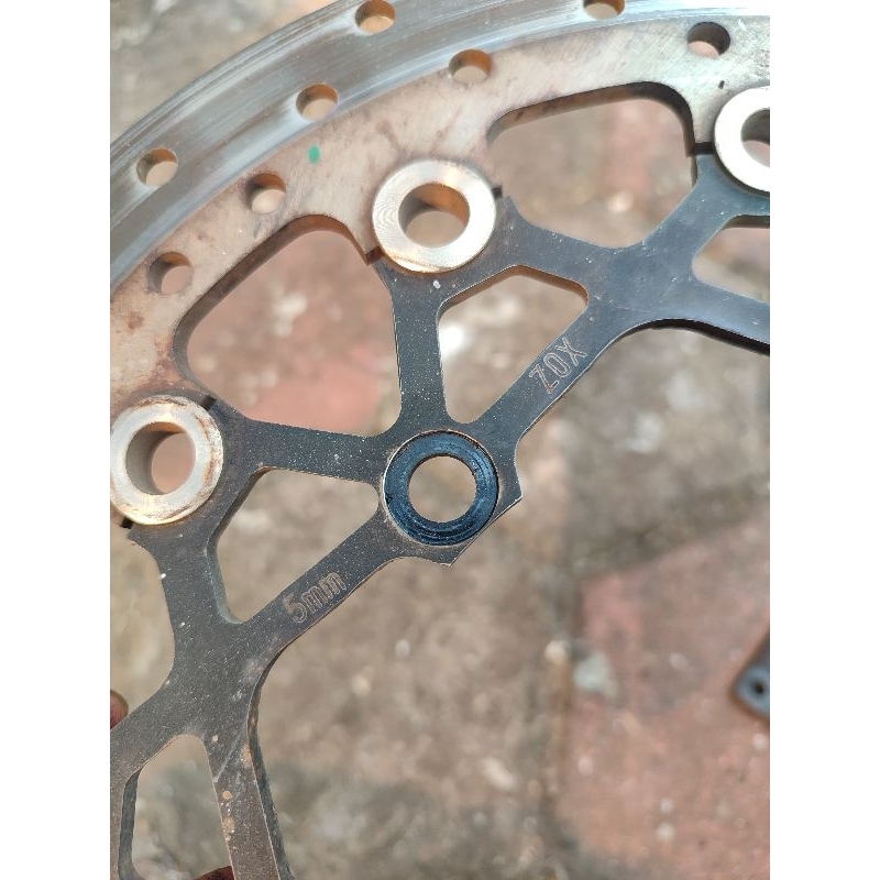 discbrake lebar ninja 250 karbu baut 6 piringan depan cakram variasi 320mm