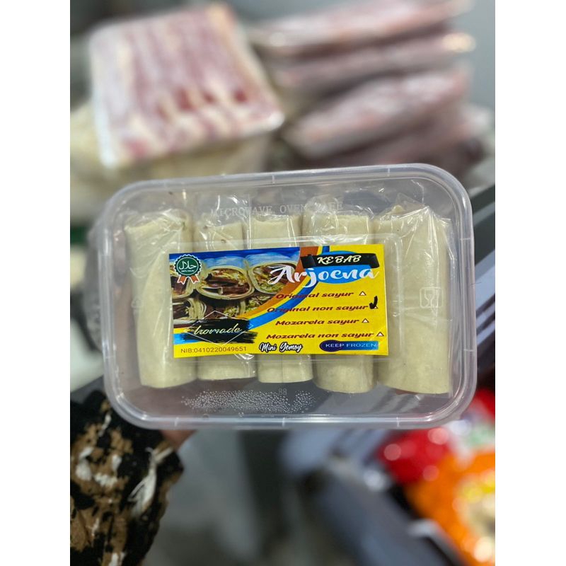 

Jual Kebab Mini Sayur Arjoena Frozen Isi 10