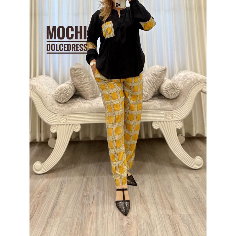 Set Celana Dolce Dress Mochi