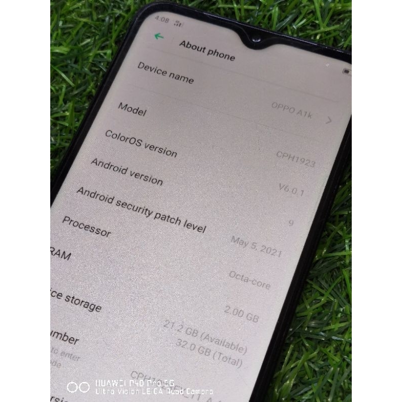 Mesin Oppo A1k Normal