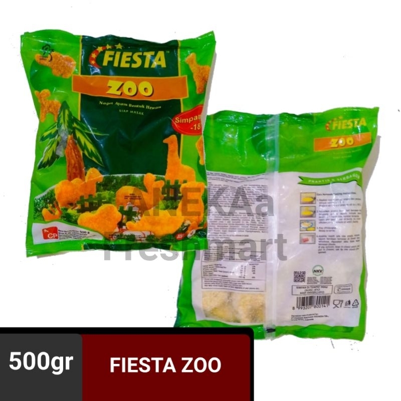 

FIESTA ZOO 500GR CHICKEN NUGGET BENTUK BINATANG NAGET AYAM NUGET AYAM HEWAN