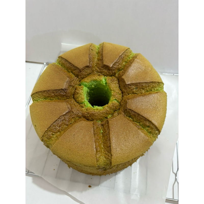 

Chiffon Pandan Cake kue bolu pandan chiffon lembut dan wangi