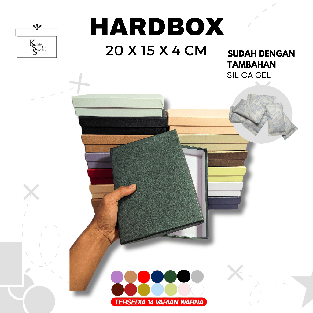 

Hardbox 20x15x4 cm / kotak kado / hampers / giftbox / kotak kado polos / Box kado