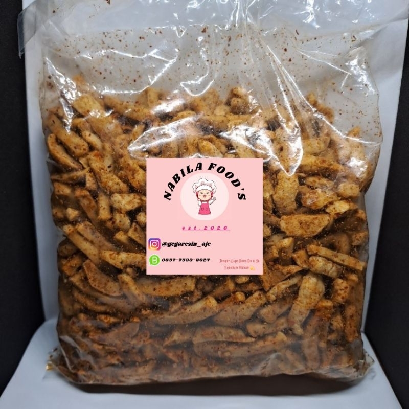 

Basreng Daun Jeruk Netto 1 KiloGram
