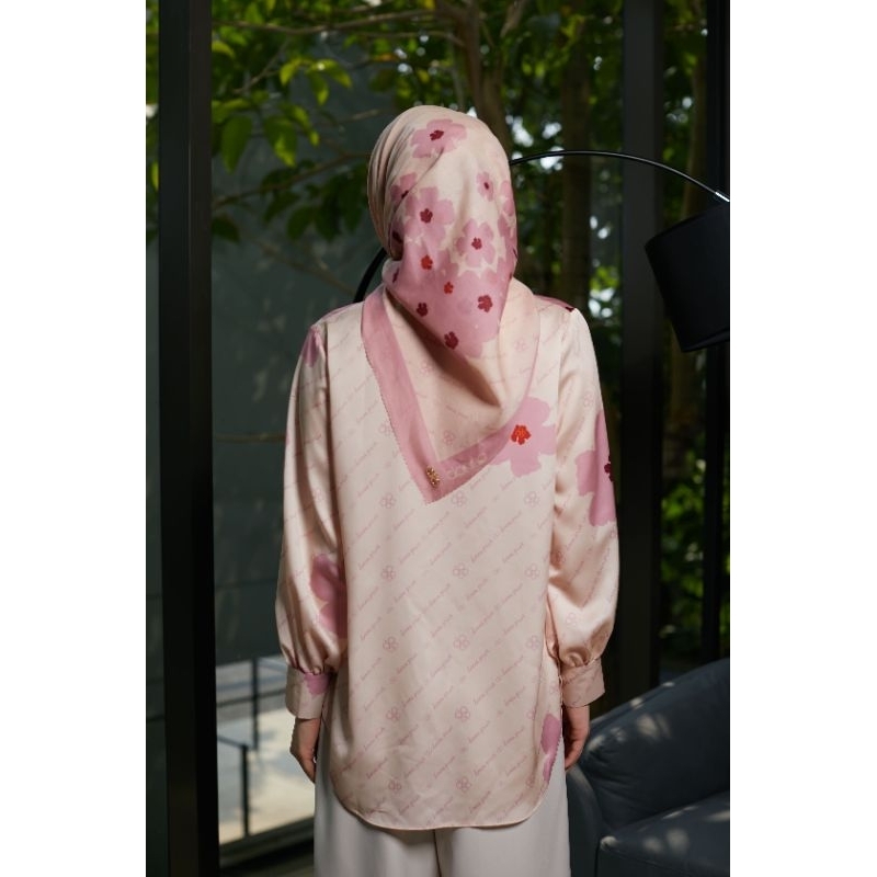 DONNA SCARVES - CELLIA SCARVES PINK NUDE