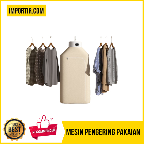 [COD] Mesin Pengering Pakaian Portabel Pemanas Pengering Pakaian Listrik Pengering Otomatis Untuk Pa