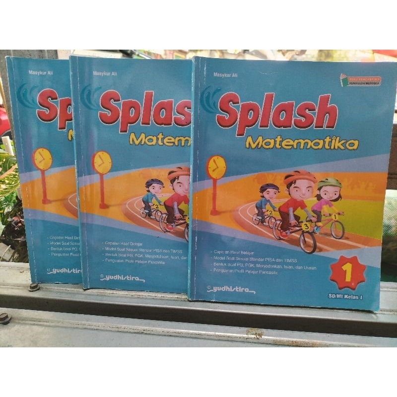 buku Splash Matematika SD kelas 1