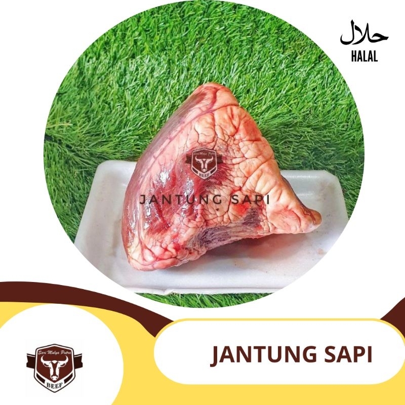 

jantung sapi segar / heart / jantung sapi 500gr