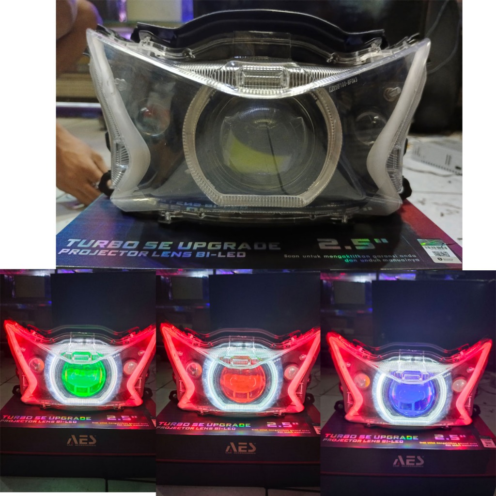 Lampu Biled Motor Beat Deluxe Gen 2 Paket Hemat