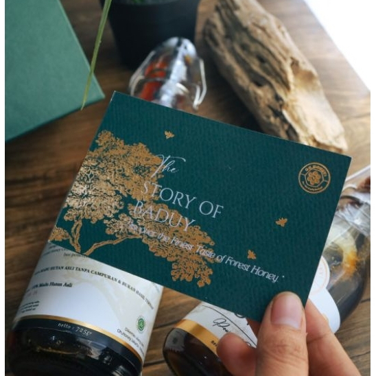 

G&C Hampers Premium Set Madu Hutan Murni Asli Oh,Honey - Story of Baduy Series Single Set - Healthy