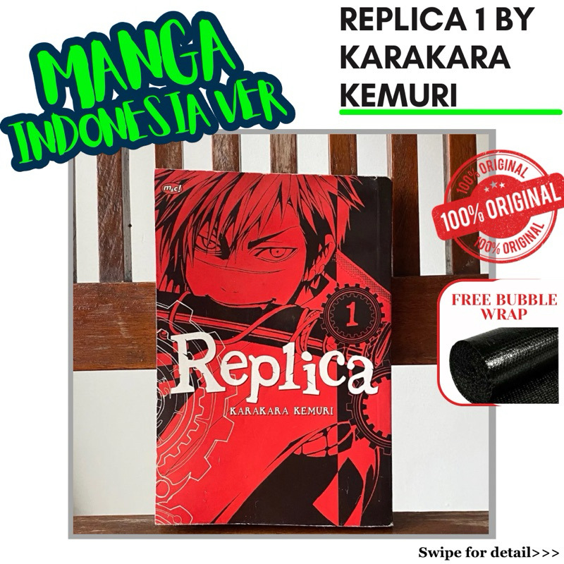 KOMIK/MANGA REPLICA 1 KARAKARA KEMURI INDONESIA VER SECOND ORIGINAL GRAMEDIA