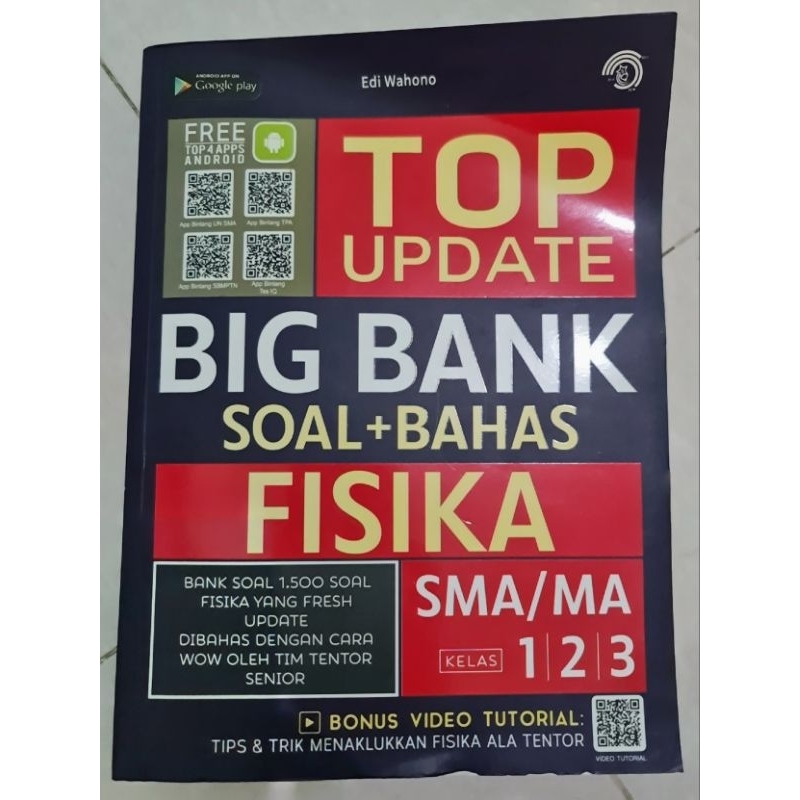 [PRELOVED] BUKU BIG BANK FISIKA SMA