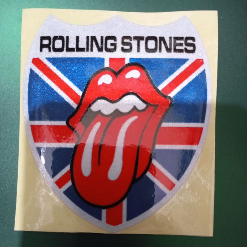 

stiker gambar lidah rolling stones