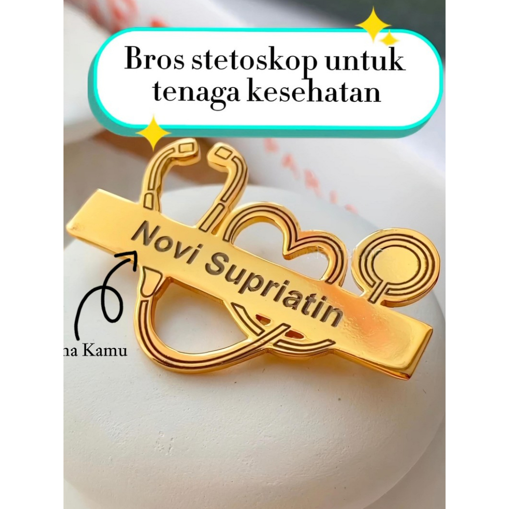 Bros Nama kustom Bros Dokter Kustom Nama Elegan