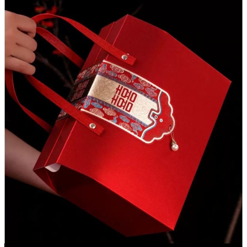 

bos, hampers, tas, goodie bag, kotak kue, sangjit, hantaran 1250