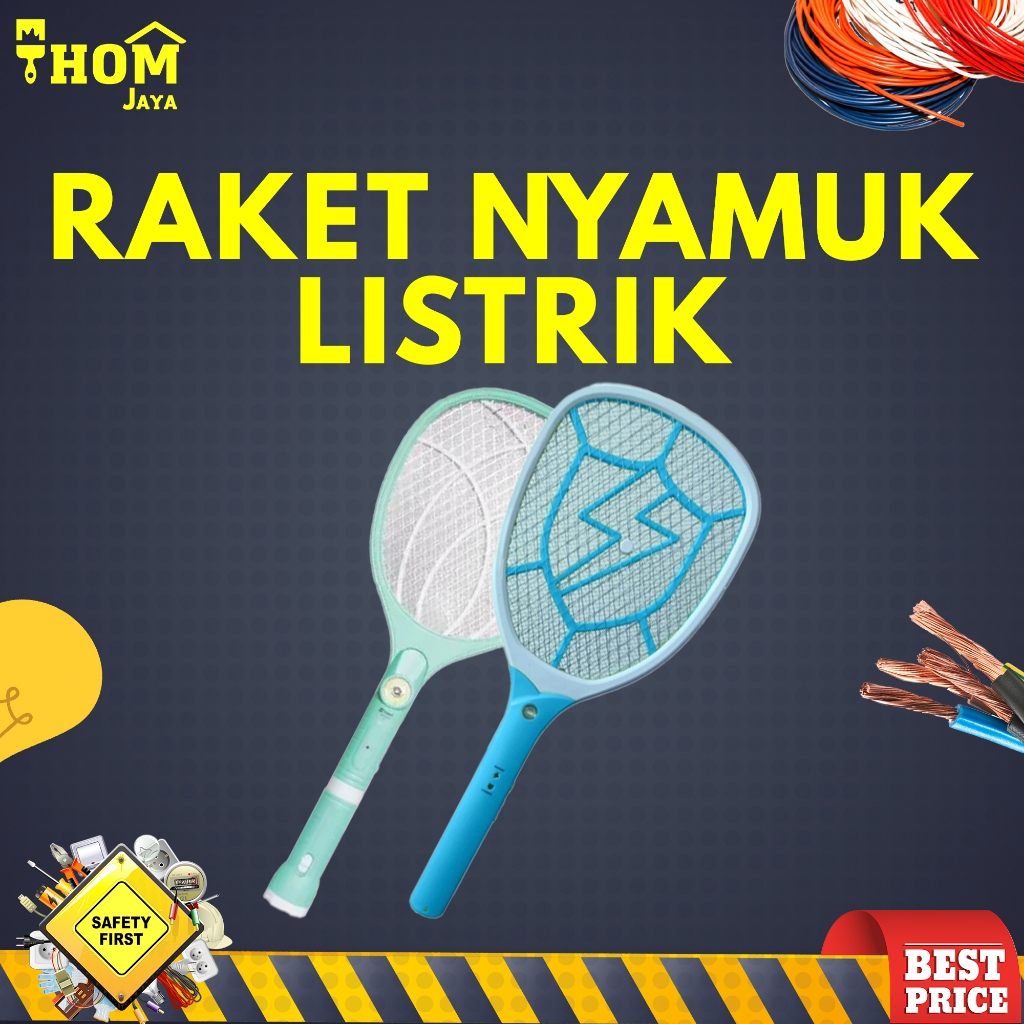 RAKET NYAMUK LISTRIK / RAKET NYAMUK ELEKTRIK / RAKET NYAMUK MULTIFUNGSI