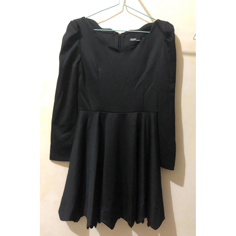 Preloved Dress hitam wanita kekinian murah