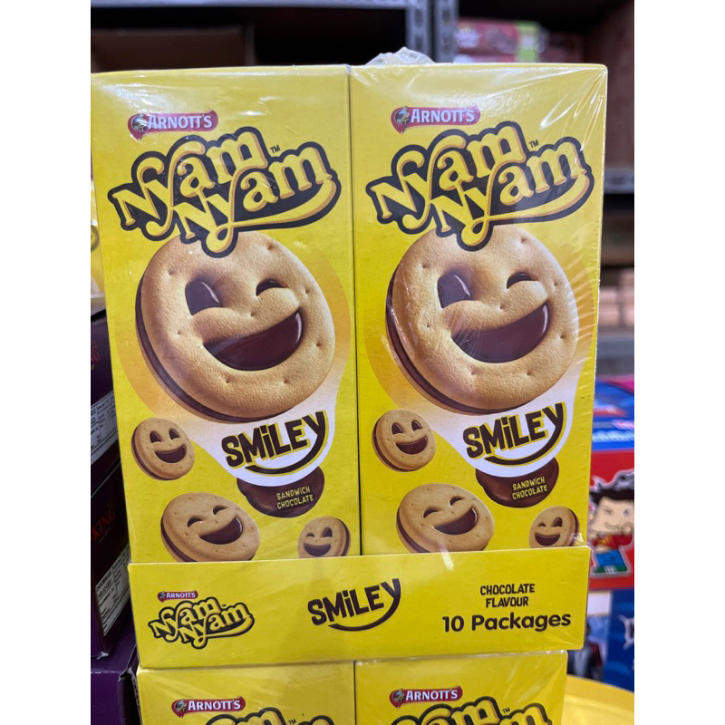 

NYAM NYAM SMILEY SANDWICH CHOCOLATE - 1pcs