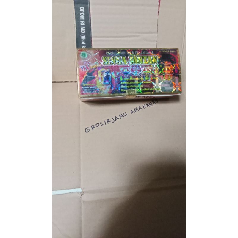 singa Jantan kapsul stamina pria jamin kasiat jos