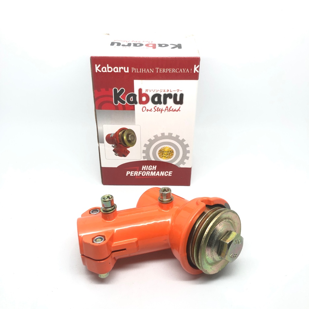 GEAR CASE SEGI 4 KEPALA PISAU MESIN POTONG RUMPUT 2 TAK 328 318 KOTAK MERK KABARU