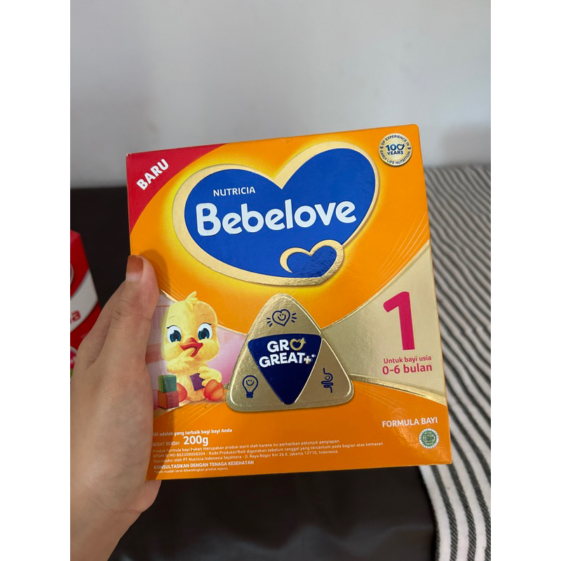 Susu bebelove 1 0-6 bulan / ISI 200 GRAM