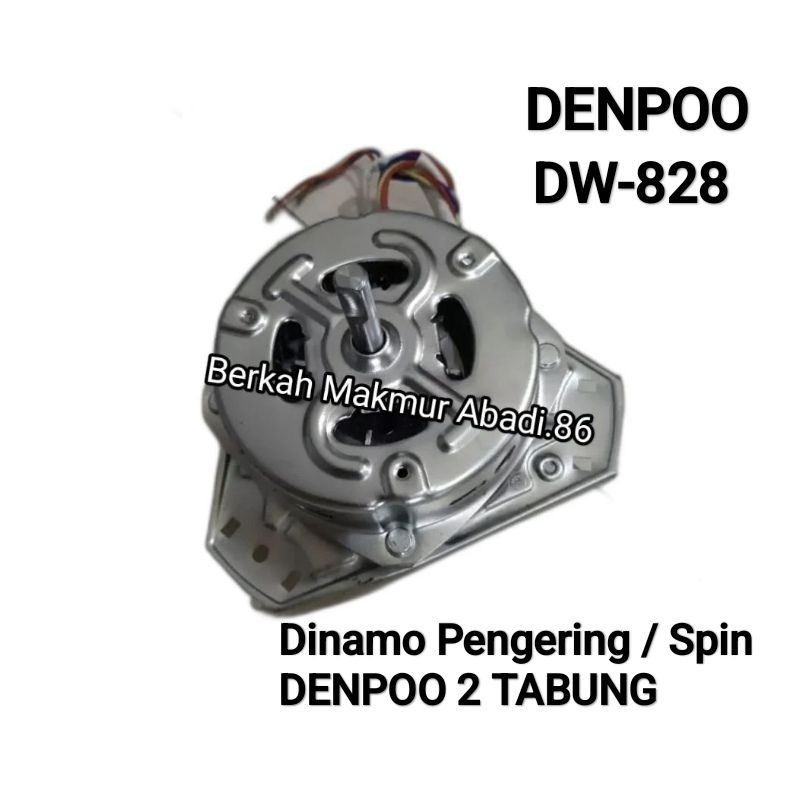 Dinamo Pengering Mesin Cuci DENPOO DW-828 Mesin Dinamo Spin / Pengering Denpoo Dw828 Denpoo DW 828