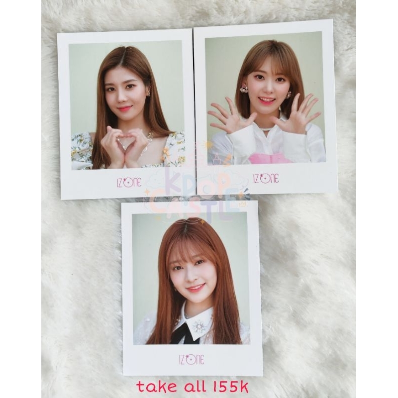 [READY] IZONE IZ*ONE Eyes On Me EOM polaroid Sakura Eunbi Minju