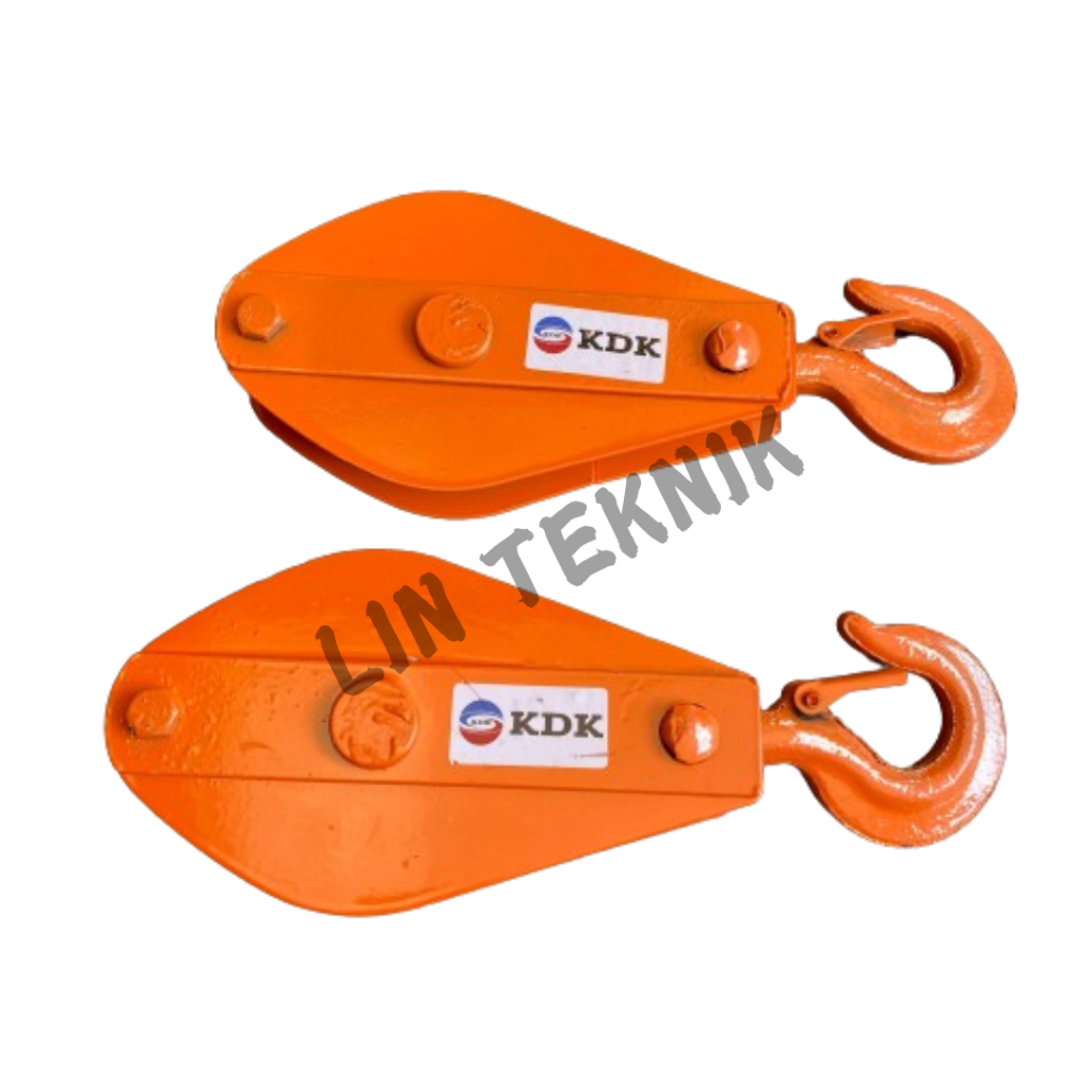 Katrol Kapal Kerekan Sumur Single KDK 3" Inchi 1/2 Ton